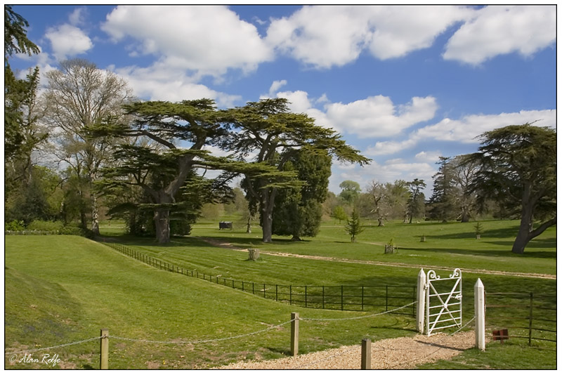 An open gate