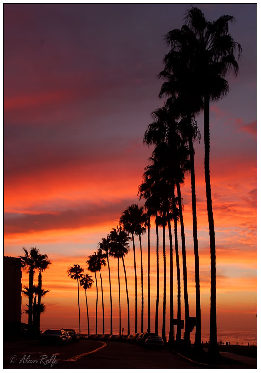 Sunset at La Jolla