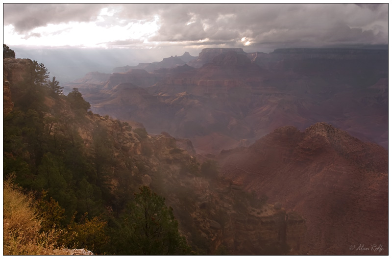 Storm over the Canyon