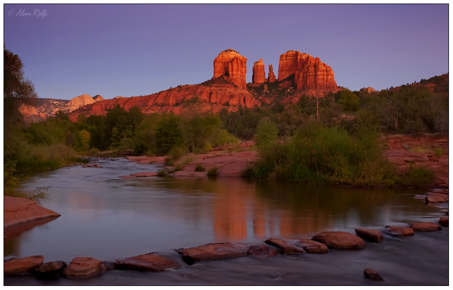 Cathedral Rock from Red River Crossing