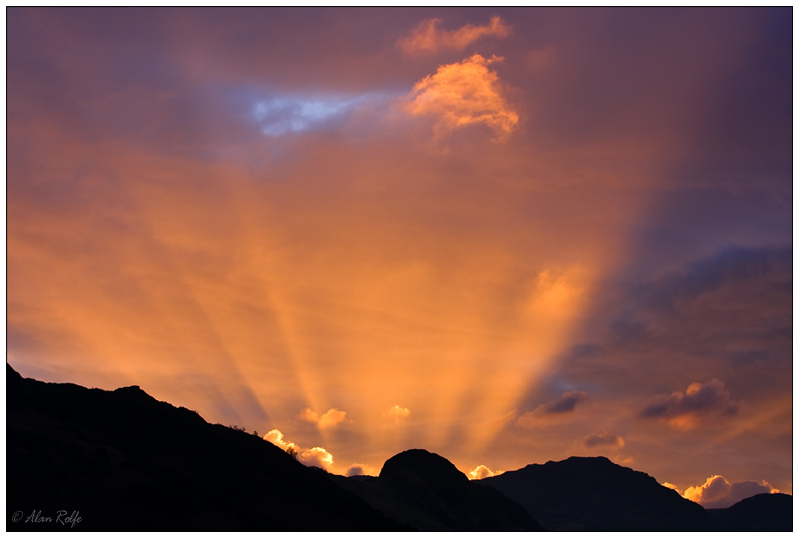 Langdale sunset