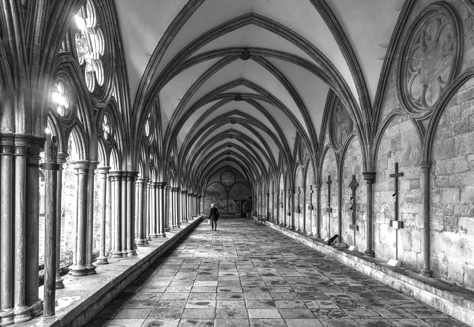 Salisbury Cathedral cloisters