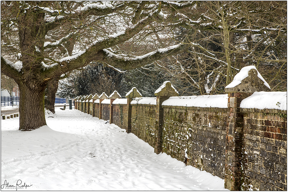 Snow in Southampton