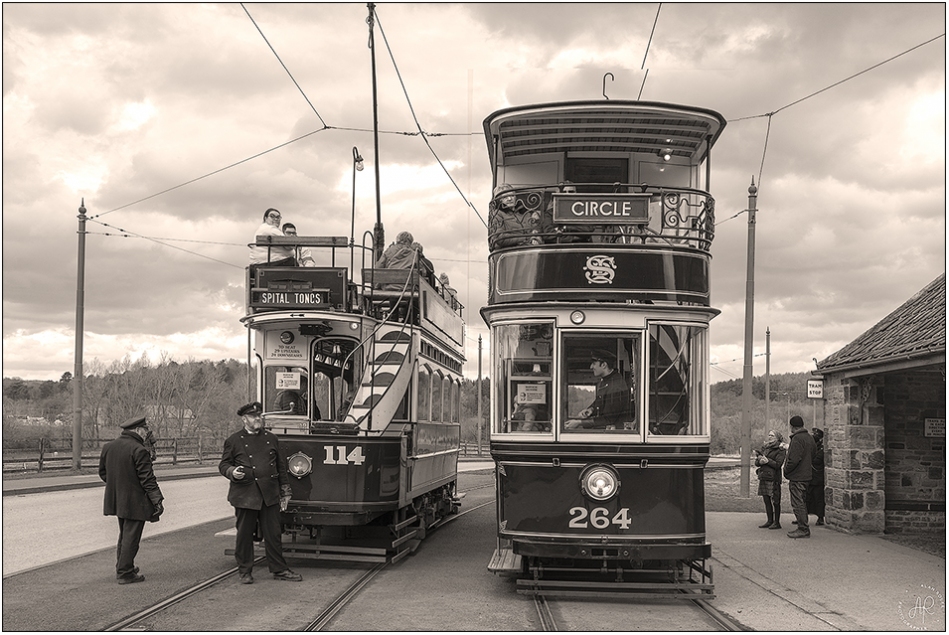 Beamish trams
