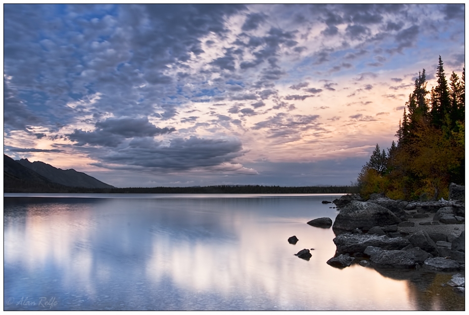 Evening at Jenny Lake