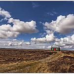 Peat bog cutter's hut