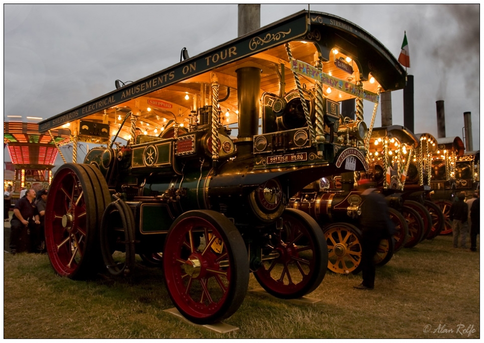 Evening at the Steam Fair