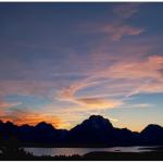 Sunset at Jenny Lake