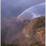 Rainbow over the Canyon