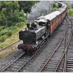 No. 5764 arriving at Highley