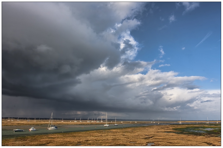 It's going to rain....