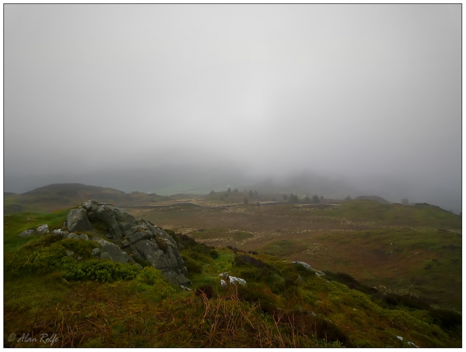 Muncaster Fell.. in the rain!